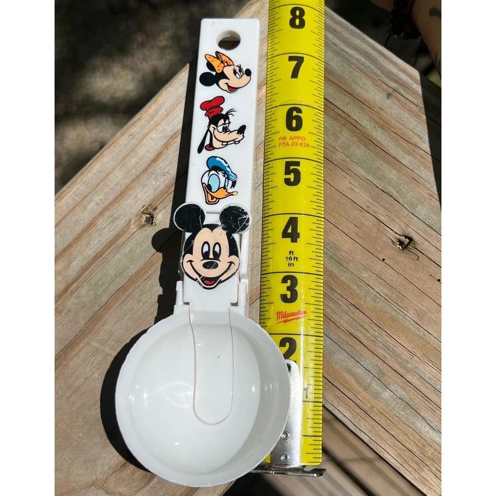 Disney Ice Cream Scoop Plastic Mickey Mouse Friends Vintage 8.5in